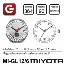 MIYOTA GL10/6 - GL12/6 