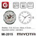 MIYOTA 2015 MIYOTA 2015