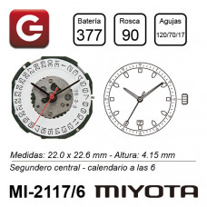 MIYOTA 2117/6