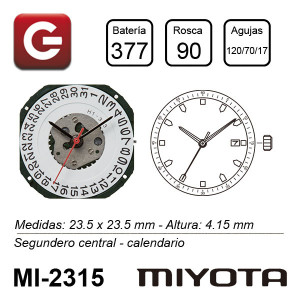 MIYOTA 2315 