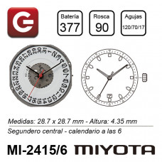 MIYOTA 2415/6