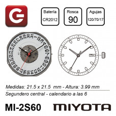 MIYOTA 2S60